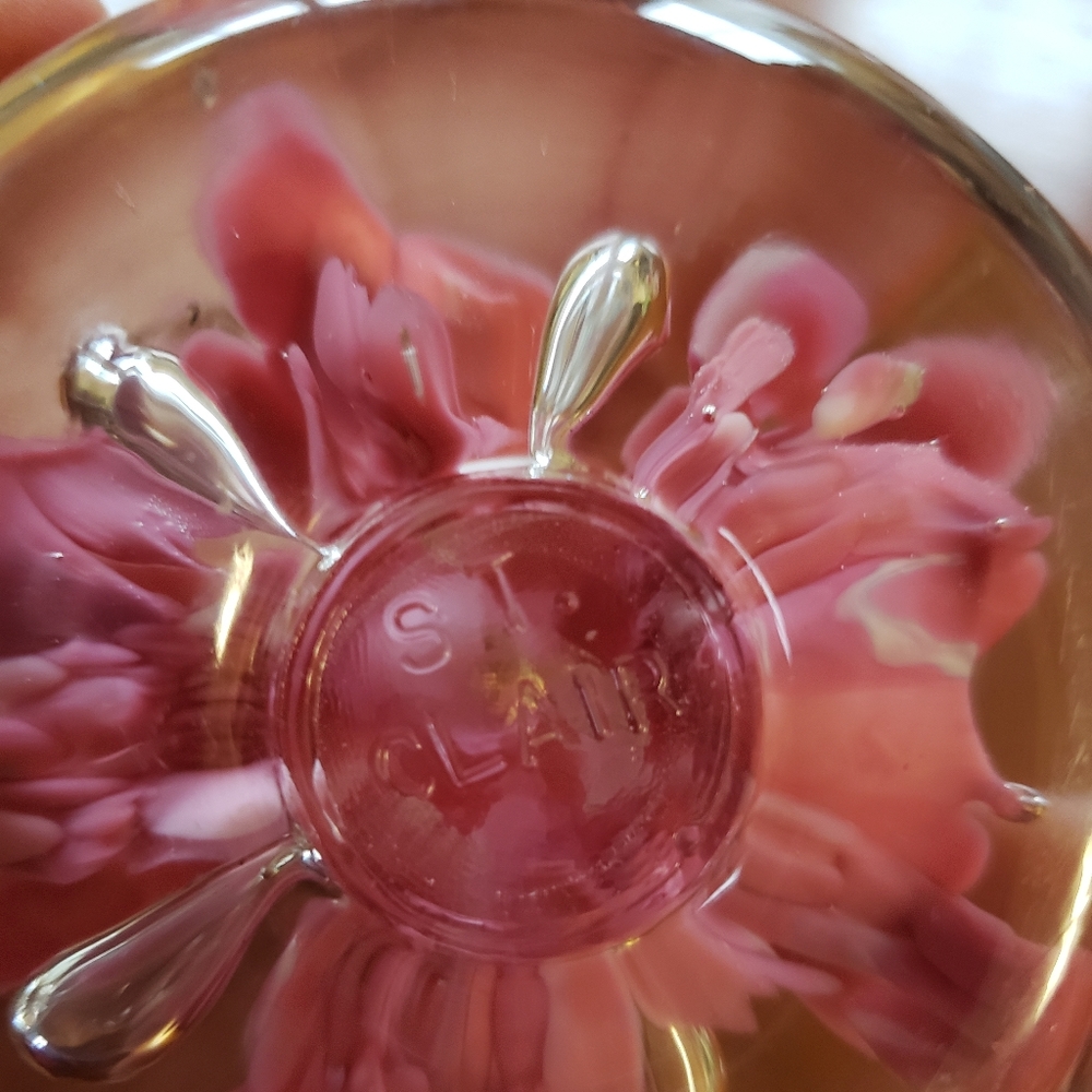 Glass candle holder - Picture 2 of 4